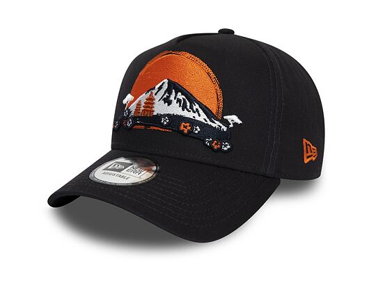 Kšiltovka New Era 9FORTY A-Frame Far East Navy/White/Orange
