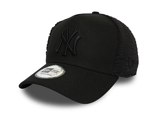 Kšiltovka New Era 9FORTY New York Yankees A-Frame Sherpa Black