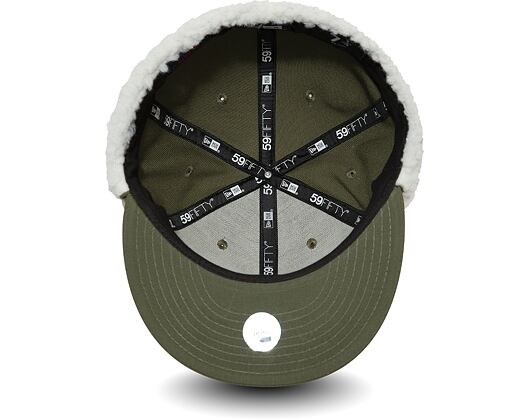 Kšiltovka New Era 59FIFTY Dogear League Essential New York Yankees New Olive/White
