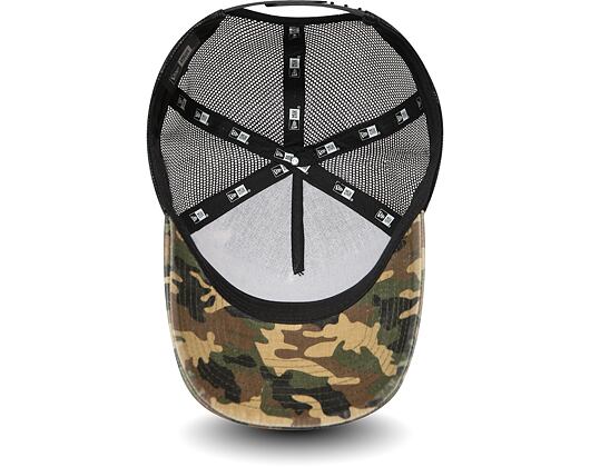 Kšiltovka New Era 9FORTY A-Frame Trucker Military FRG