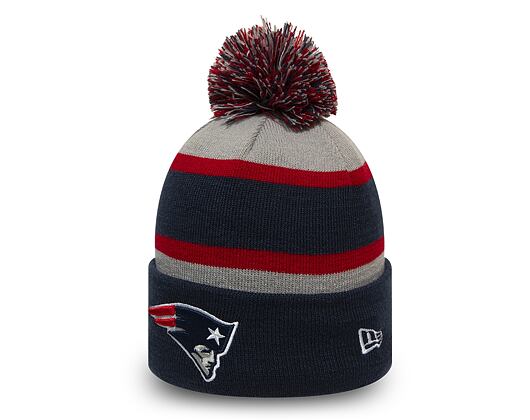 Kulich New Era New England Patriots Striped Cuff Knit OTC