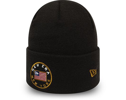 Kulich New Era Flagged Out Cuff Knit Black