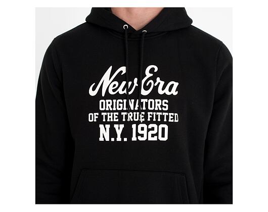 Mikina New Era Heritage Established Hoody Black