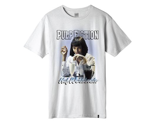 Triko HUF Pulp Fiction Mia Airbrush White