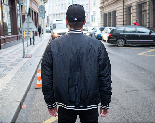 Bunda Champion Bomber Jacket Black