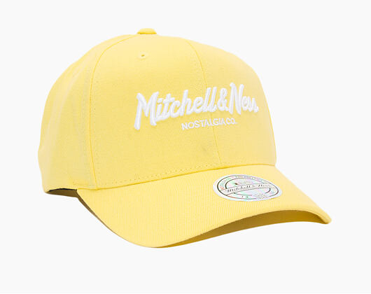 Kšiltovka Mitchell & Ness 230 Pinscript Passtele Yellow 110