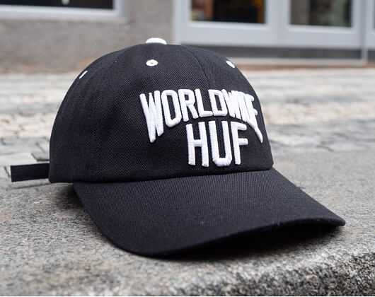 Kšiltovka HUF Manhatten Curved Black