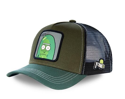 Kšiltovka Capslab Trucker (RICK AND MORTY) Pickle Rick