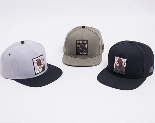 Kšiltovka Cayler & Sons 2Pac Lines Snapback Grey/Black