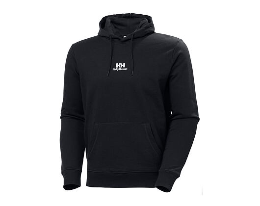 Mikina Helly Hansen YU20 Logo Hoodie 980 Ebony
