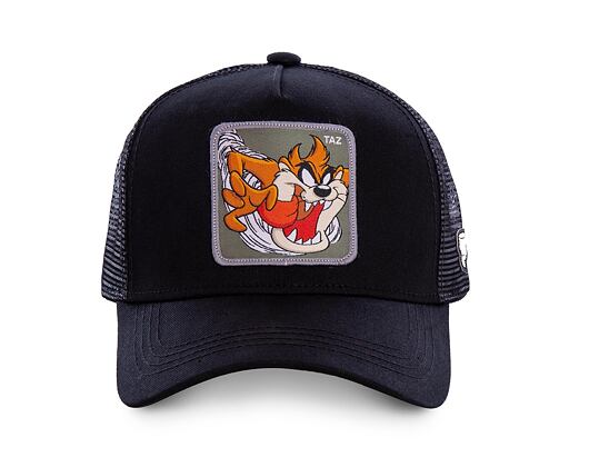 Kšiltovka Capslab Trucker - Looney Tunes - Taz - Black