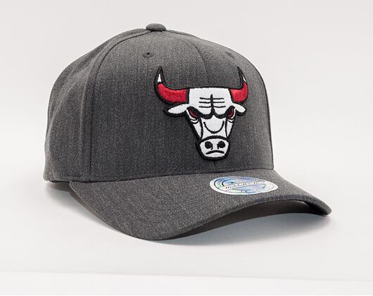 Kšiltovka Mitchell & Ness Chicago Bulls 715 Charcoal Heather Team Pop