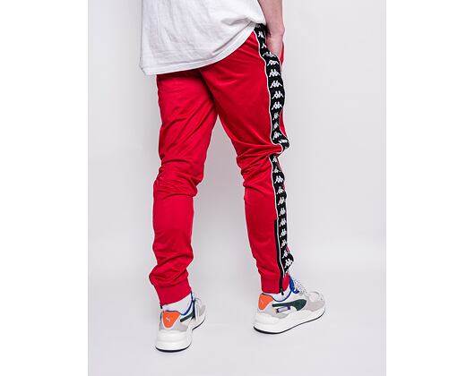 Tepláky Kappa Banda Rastoria Slim A0E Red