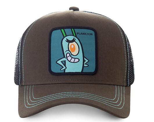 Kšiltovka Capslab Trucker Sponge Bob - Plankton