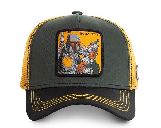 Kšiltovka Capslab Trucker Star Wars - Boba Fett