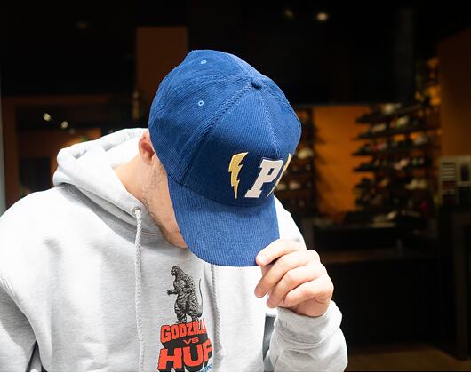 Kšiltovka Pink Dolphin Lightning P Snapback Blue