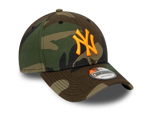 Kšiltovka NEW ERA 940 MLB Camo Neon Infill Essential New York Yankees