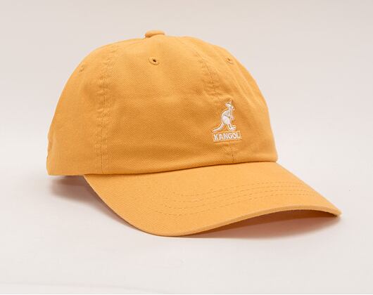 Kšiltovka Kangol K5165HT Washed Baseball Marigold