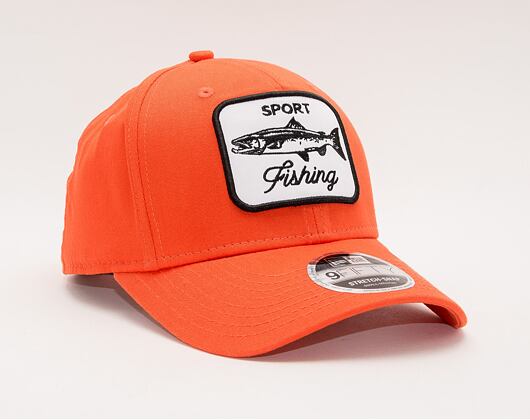 Kšiltovka New Era 9FIFTY Stretch Snap Outdoors Safety Orange