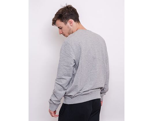 Mikina New Era MLB Cooperstown Crew Fleece Detroit Tigers Heather Gray