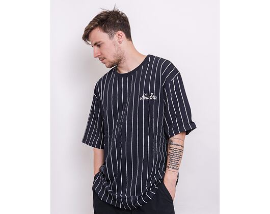 Triko New Era Pinstripe Oversized Tee