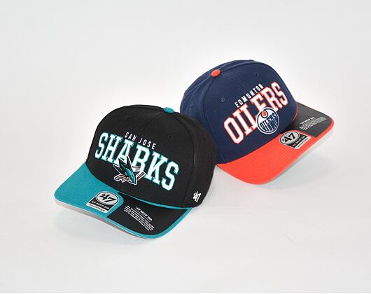 Kšiltovka 47 Brand San José Sharks McCaw MVP DP Black/Teal