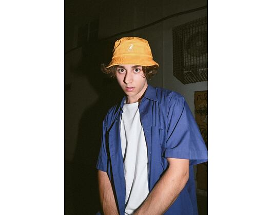 Klobouk Kangol Washed Bucket Marigold