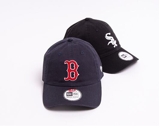 Kšiltovka New Era 9TWENTY MLB Washed Casual Classic Boston Red Sox Team Color