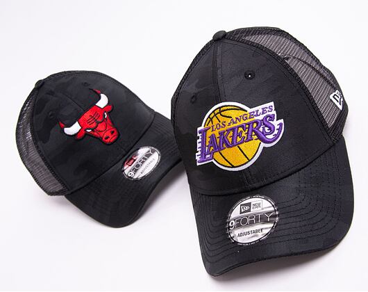 Kšiltovka New Era 9FORTY NBA Seasonal Home Field 9FORTY Los Angeles Lakers Black