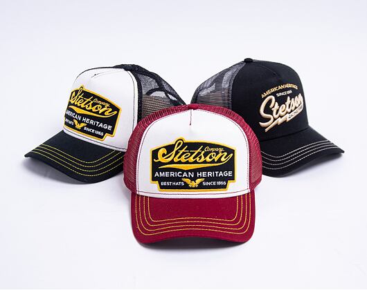 Kšiltovka Stetson - Trucker Cap American Heritage - 87