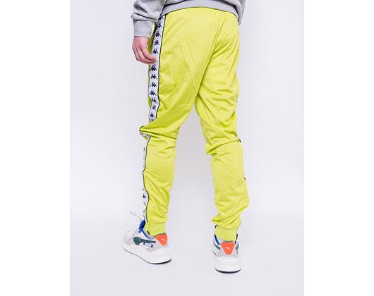 Tepláky Kappa 222 Banda Rastoria Slim 303KUC0 CAF Green Lime/White
