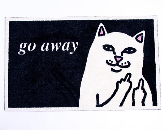 Koberec Rip & Dip Go Away Rug Black