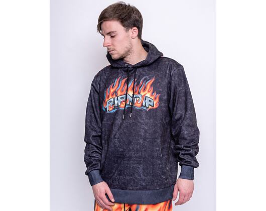 Mikina RIP N DIP Hell Ride Hoodie Black Mineral Wash