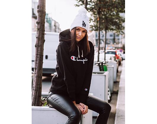 Dámská Mikina Champion Hooded Sweatshirt 113794 KK001 New Black