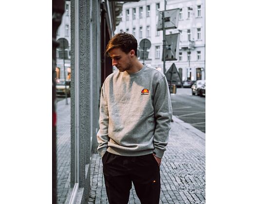 Mikina Ellesse Diveria Sweatshirt Grey Marl SHS02215