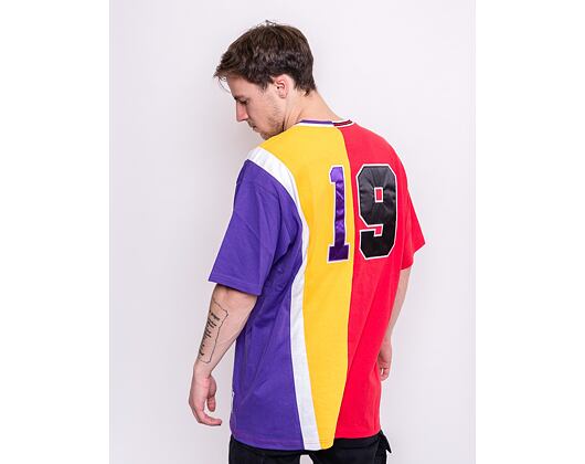 Triko Champion Crewneck T-Shirt Black/Red/Purple/Yellow 214515