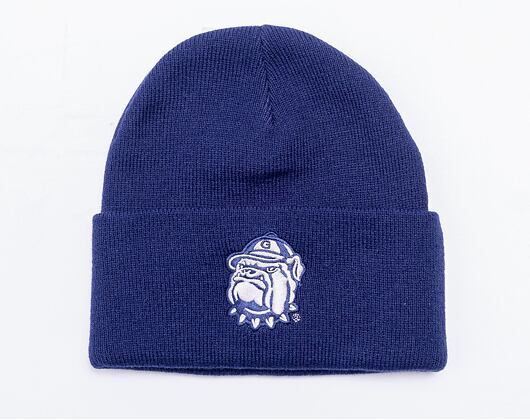 Kulich Mitchell & Ness INTL534 Team Logo Cuff Knit Georgetown Hoyas