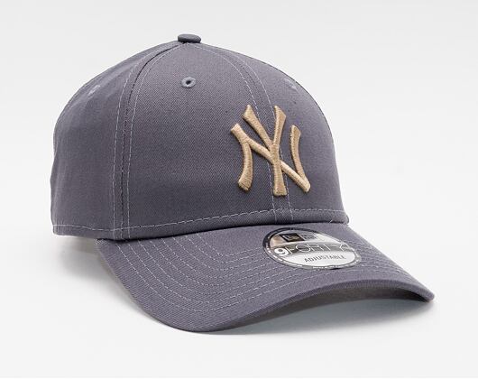 Kšiltovka New Era 9FORTY Color Essential New York Yankees Strapback Graphite / Wheat