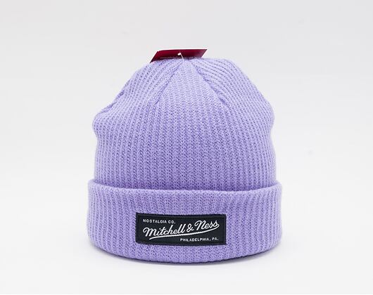 Kulich Mitchell & Ness Box Logo Cuff Knit Purple