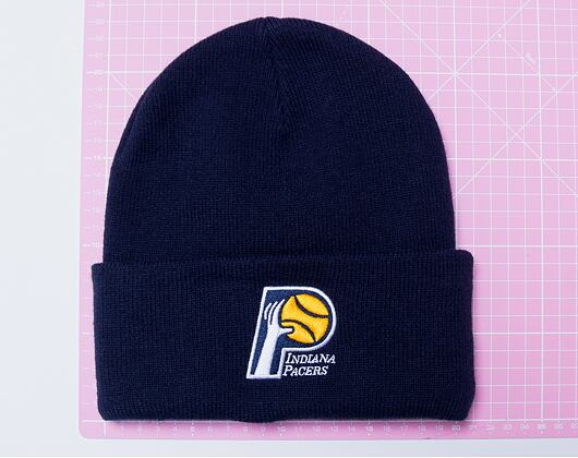 Kulich Mitchell & Ness Team Logo Cuff Knit Indiana Pacers