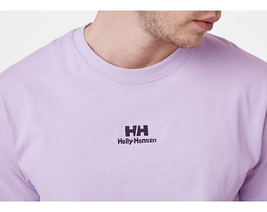 Triko Helly Hansen YU Twin Logo T-Shirt 697 Lilatech