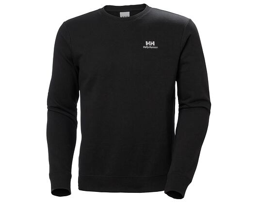 Mikina Helly Hansen YU Crew Sweater 990 Black