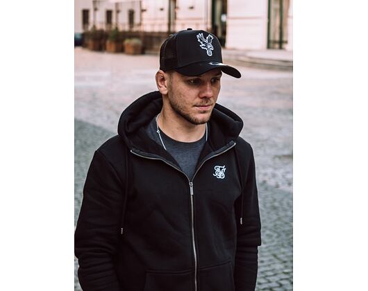 Kšiltovka New Era 9FORTY A-FRAME Trucker Eagle Crystal Palace Black