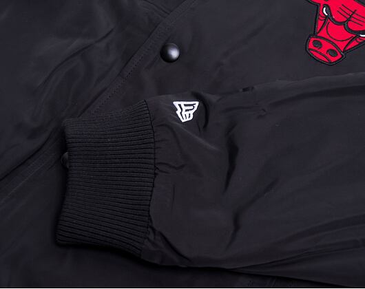 Bunda New Era Team Logo Jacket Chicago Bulls Black