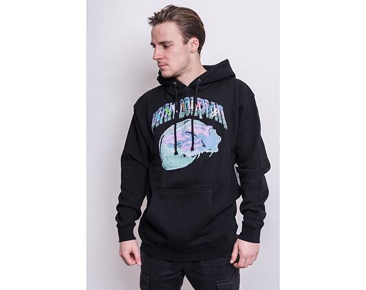 Mikina Pink Dolphin Sunset Craft Hoodie Black