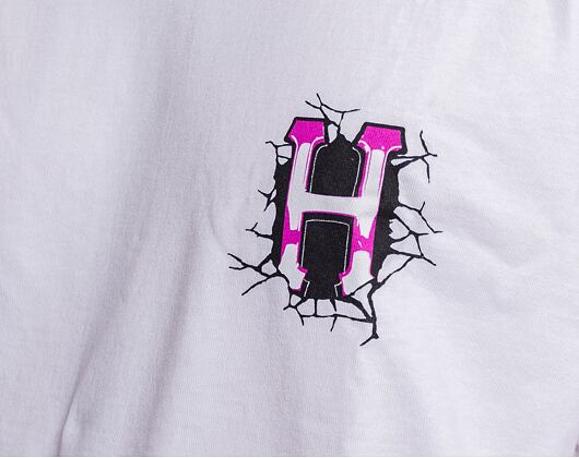 Triko S Dlouhým Rukávem HUF Giga Melted Longsleeve White