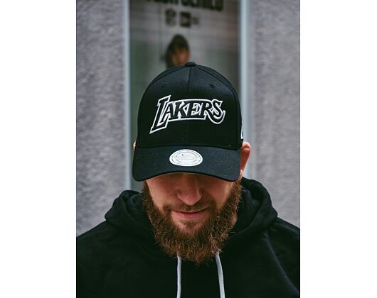 Kšiltovka Mitchell & Ness Los Angeles Lakers Hardwood Classic Outline Black 110