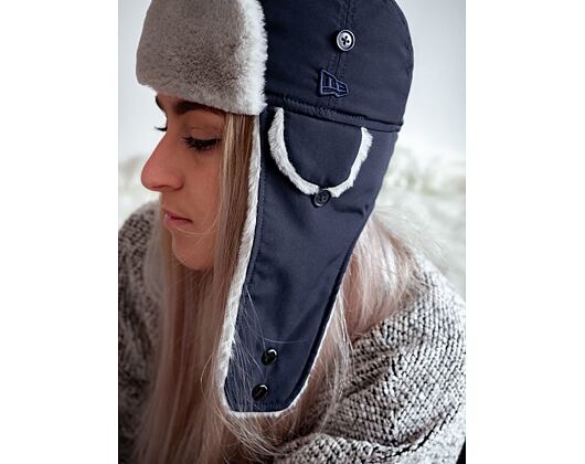 Beranice New Era Tech Fabric Trapper Navy/Gray