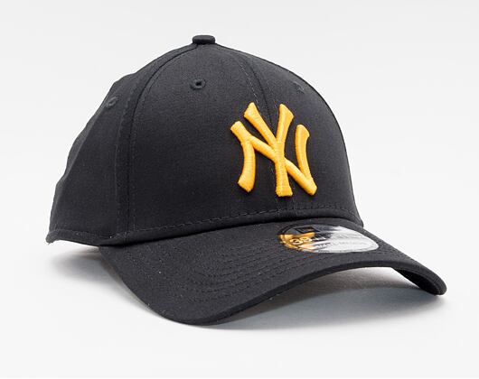 Kšiltovka New Era 39THIRTY MLB League Essential New York Yankees Stretch Fit Black / MLF