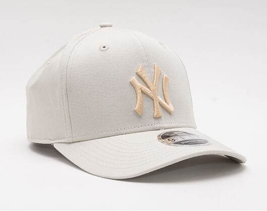 Kšiltovka New Era 9FIFTY MLB League Essential Stretch-Snap New York Yankees Snapback Stone / Stone